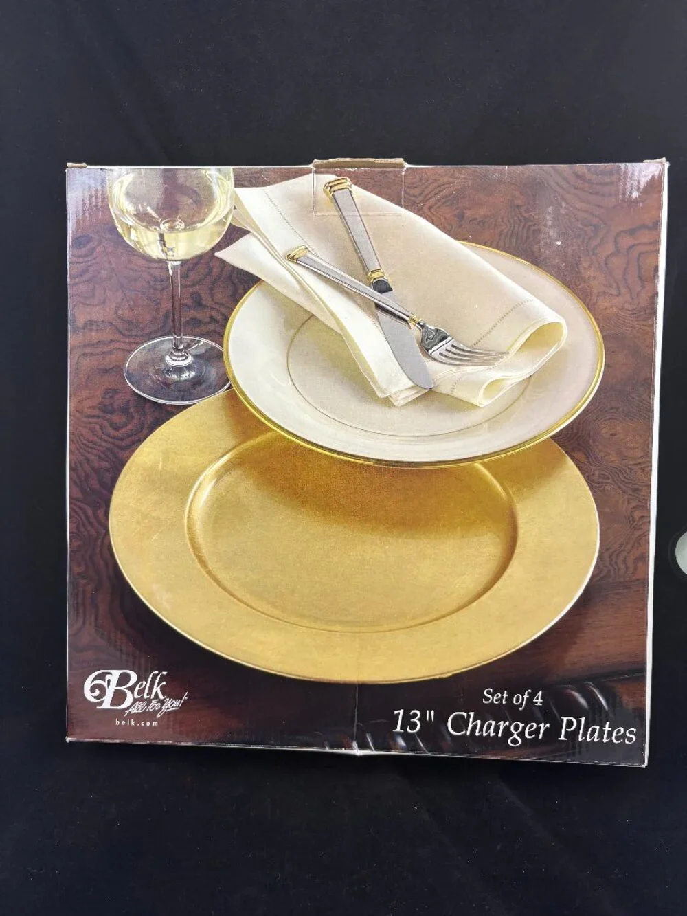 Belk Set of 4 Gold 13